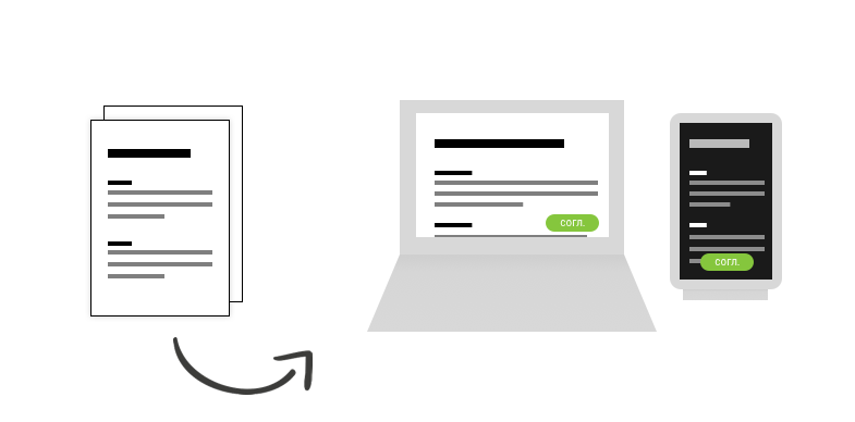 Интерфейс оферты